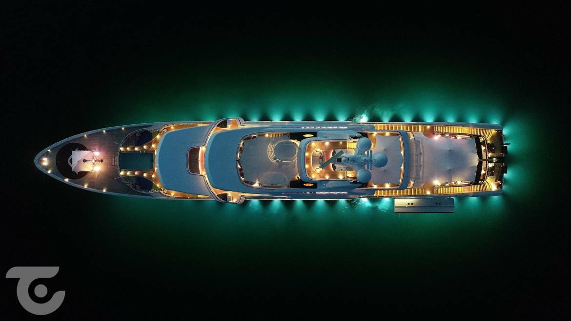 Inside the 87m Lürssen superyacht Ace