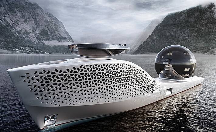 Welcome to Iddes Yachts newest vessel: the 300m scientific exploration vessel Earth300