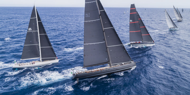 Rolex Swan Cup 2022 is underway in Porto Cervo, Italy